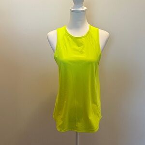 Lululemon Athletica Neon Yellow Tank Top